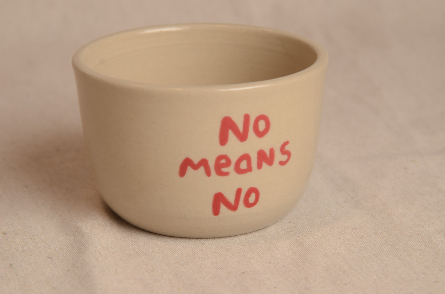 No means no