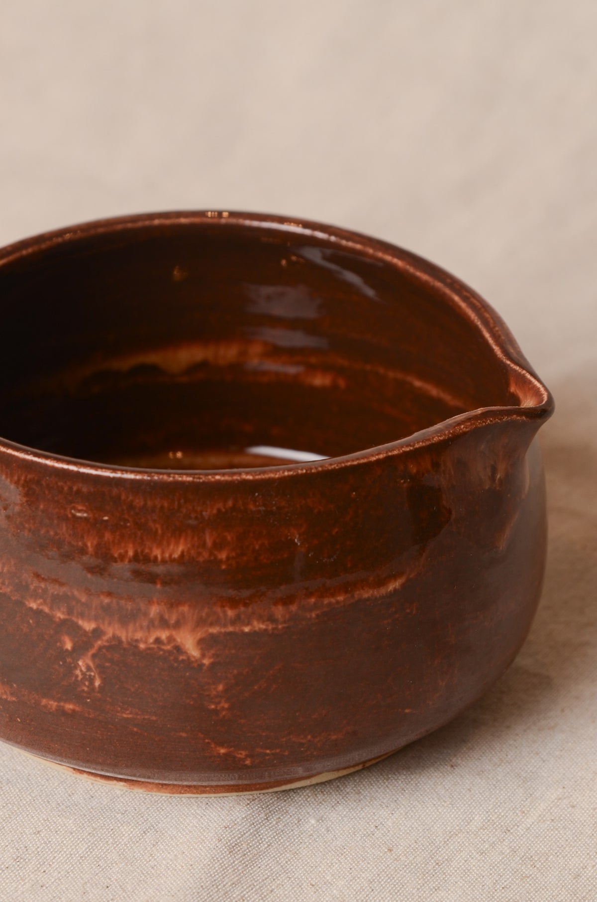 Matcha bowl brown