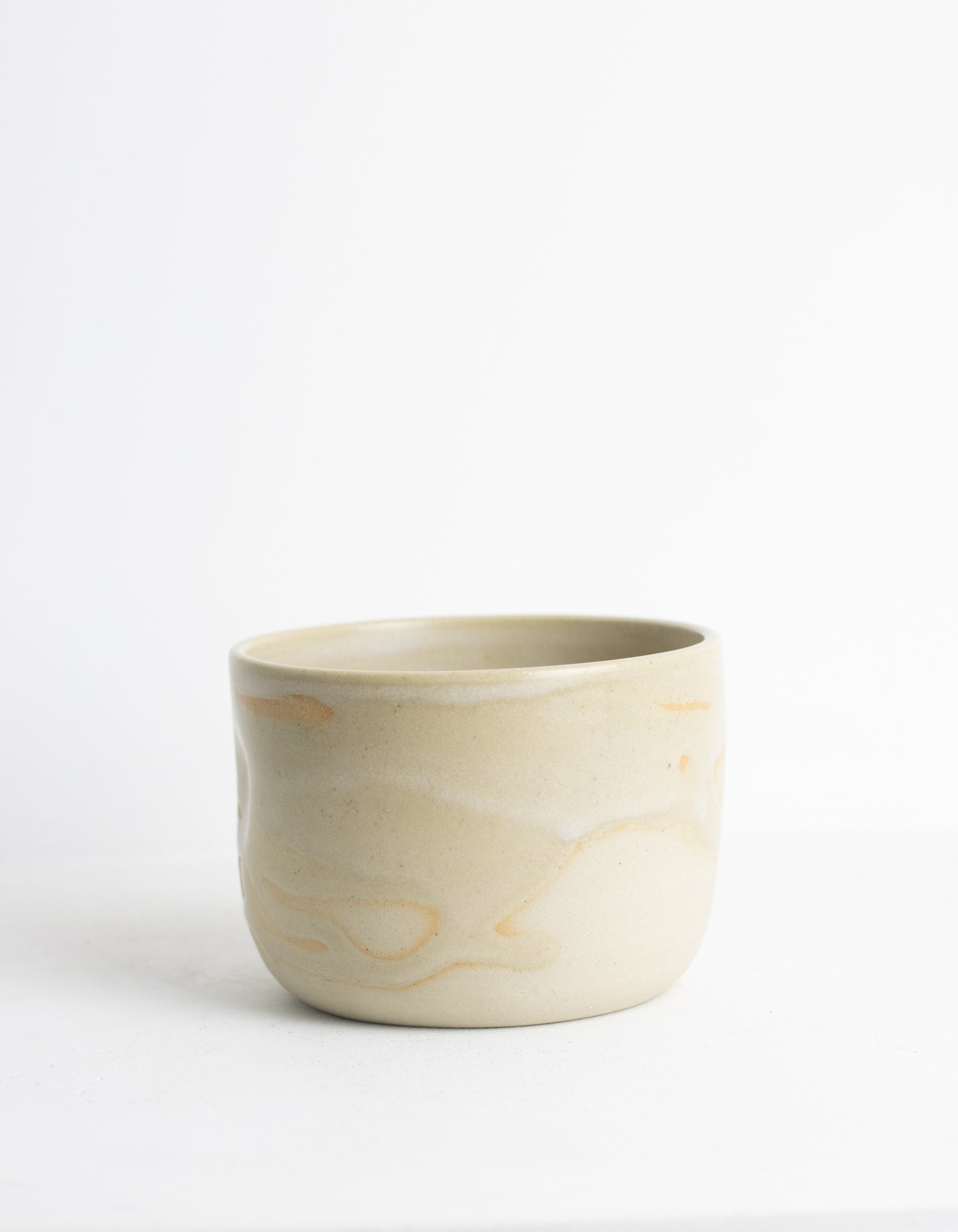 Dimple cup beige