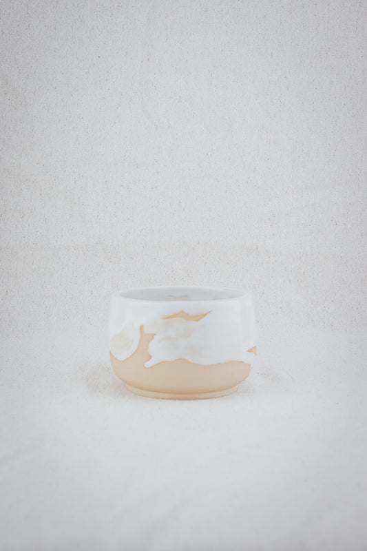 Ceramic bowl white l