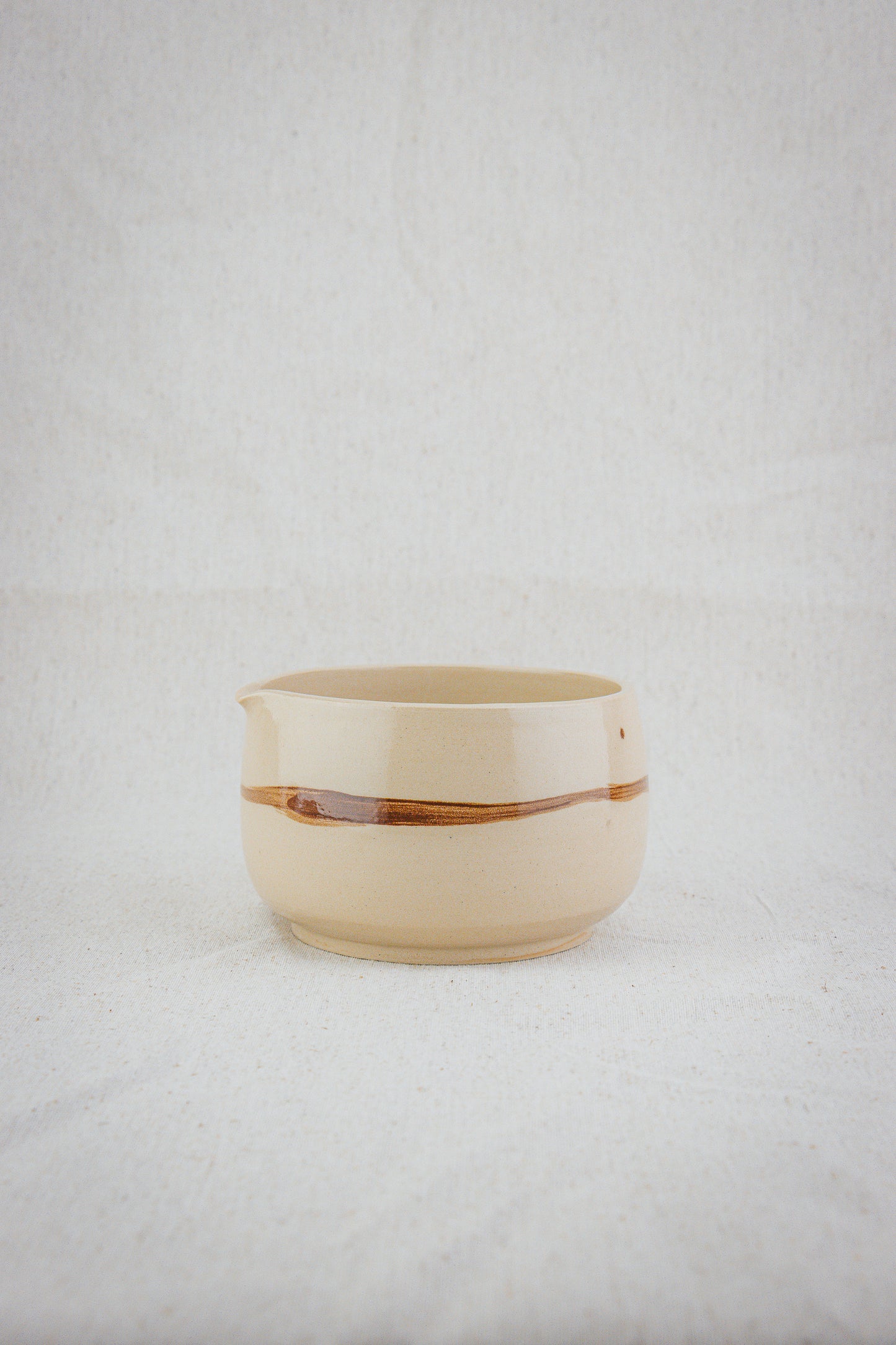 Matcha bowl brown detail ll