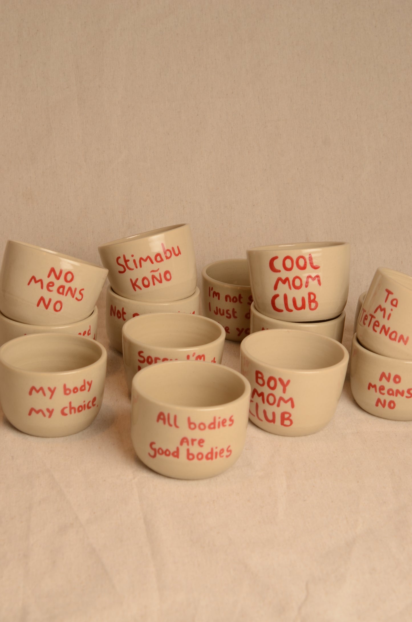 personalized cups (pre-order)