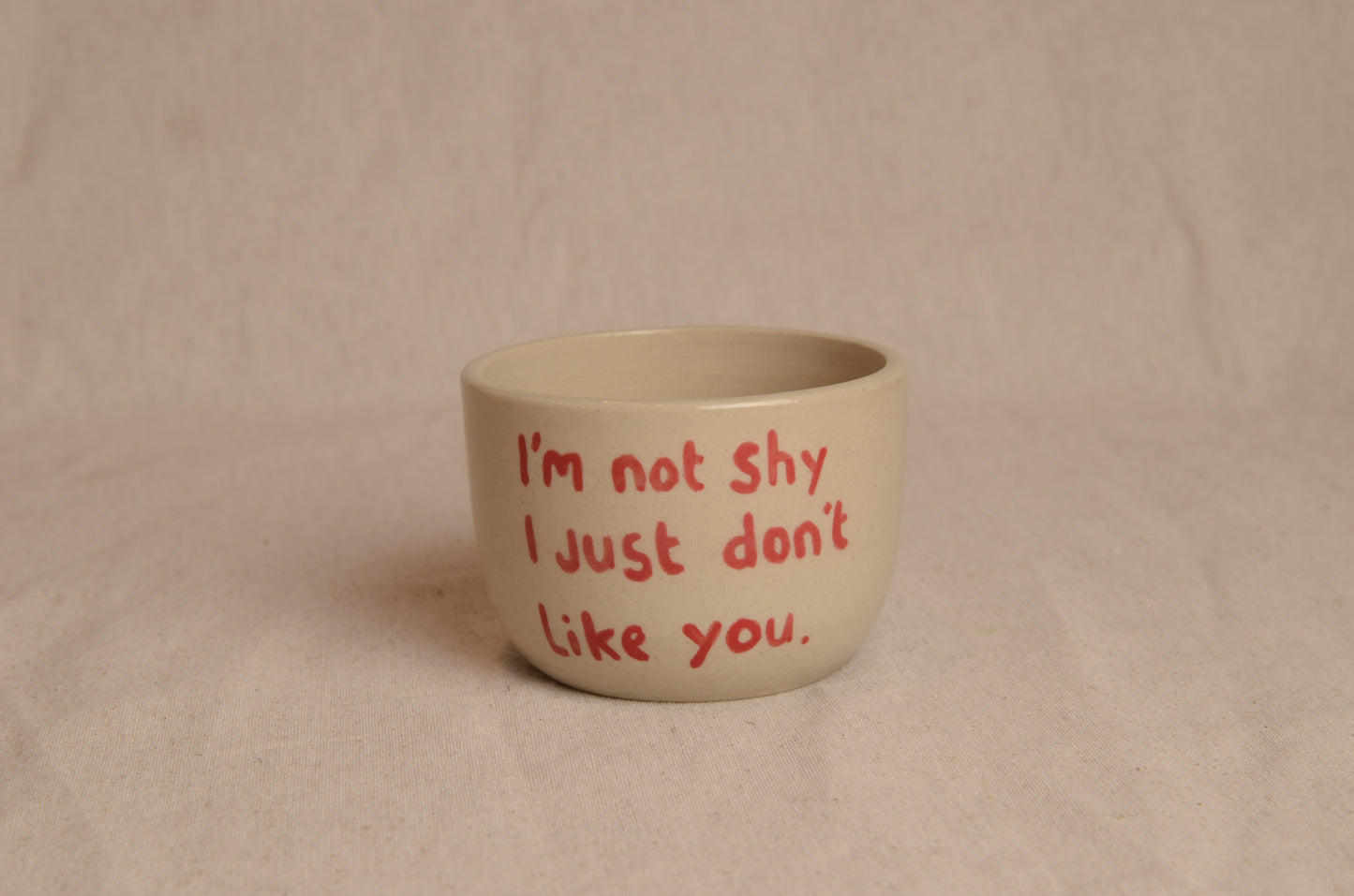 I don't like you