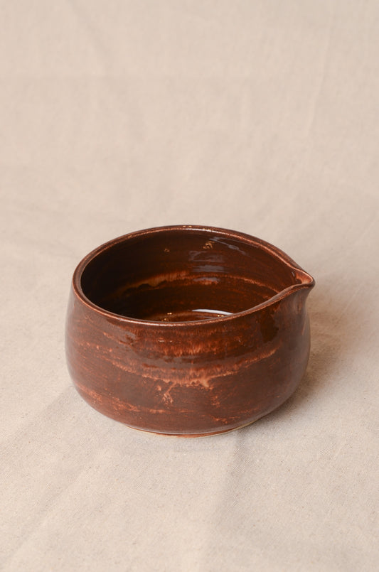 Matcha bowl brown