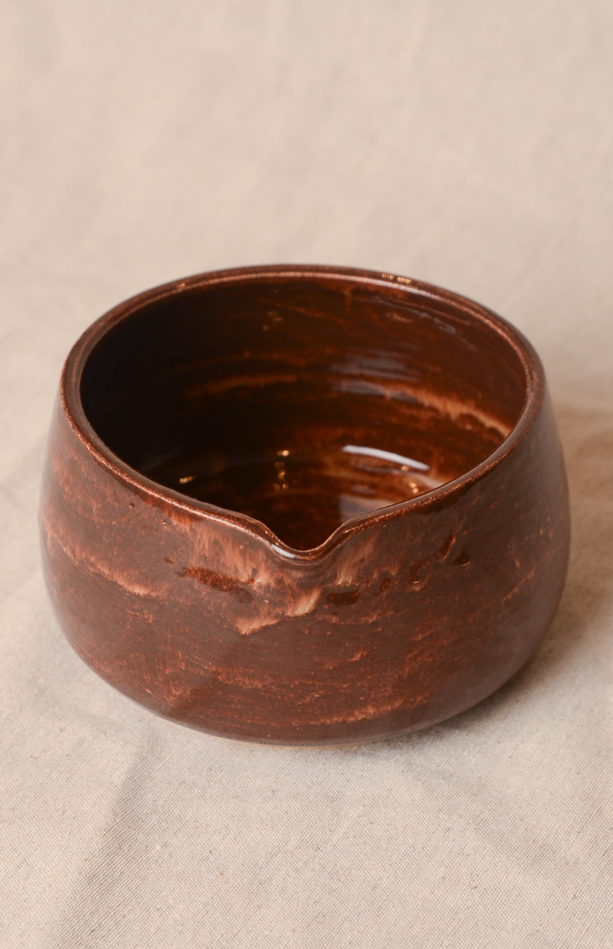 Matcha bowl brown