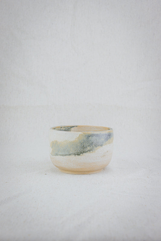 Ceramic bowl green detail