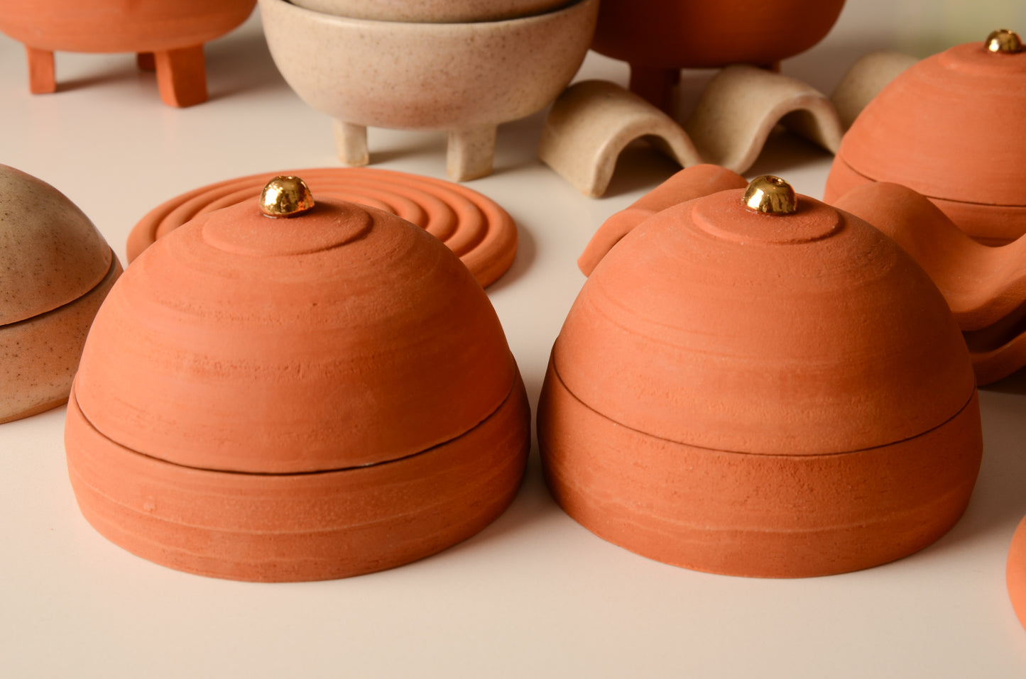 Terracotta | Boobie Dish gold
